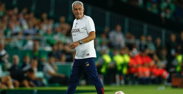 José Mourinho, trainer van AS Roma