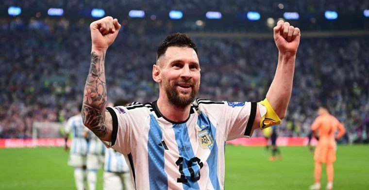 Lionel Messi, aanvoerder van Argentinië
