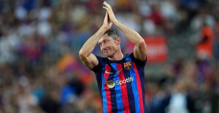 Robert Lewandowski, spits van FC Barcelona
