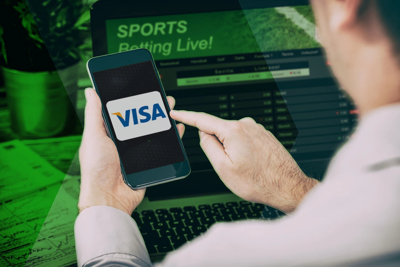 Visacard gebruiken om geld te storten bij een bookmaker