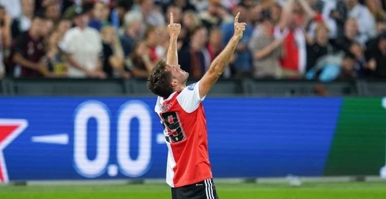 Santiago Gimenez, spits van Feyenoord