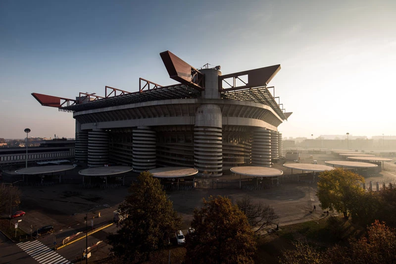 Serie A stadion san siro 