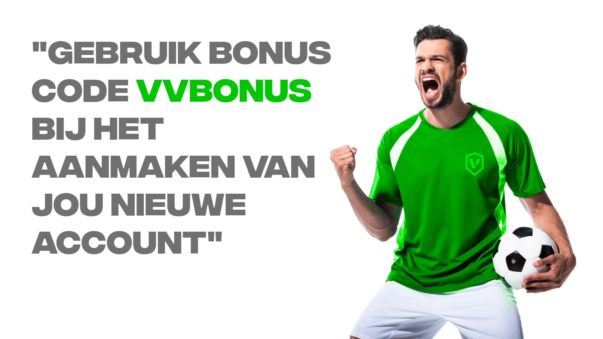 bonus code gebruiken voor een nieuws bookmaker account VVbonus