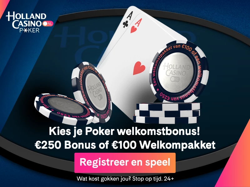 Holland Casino Poker Bonus Banner
