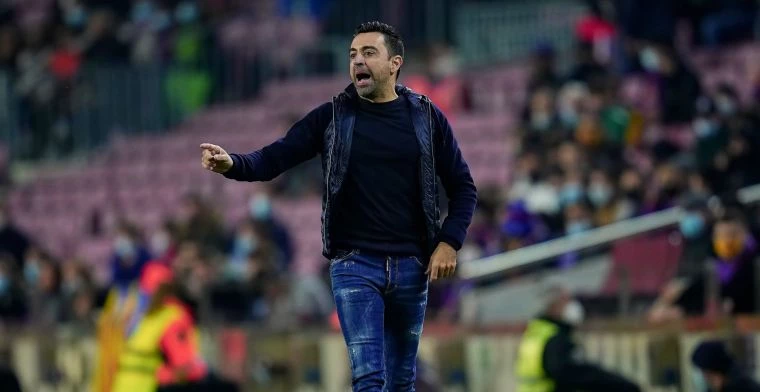 Xavi, trainer van FC Barcelona