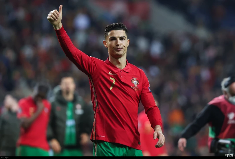 Cristiano Ronaldo bedankt de fans van Portugal voor hun steun